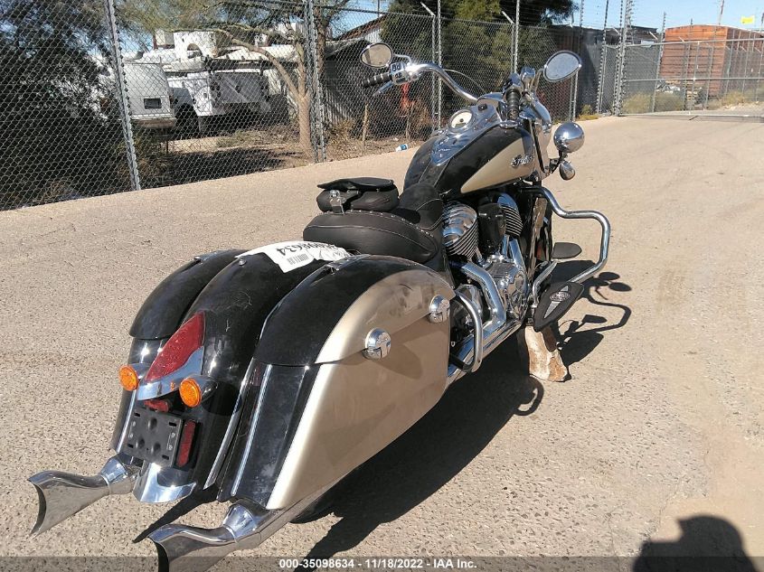 2022 INDIAN MOTORCYCLE CO. SPRINGFIELD 56KTHAAA5N3406777