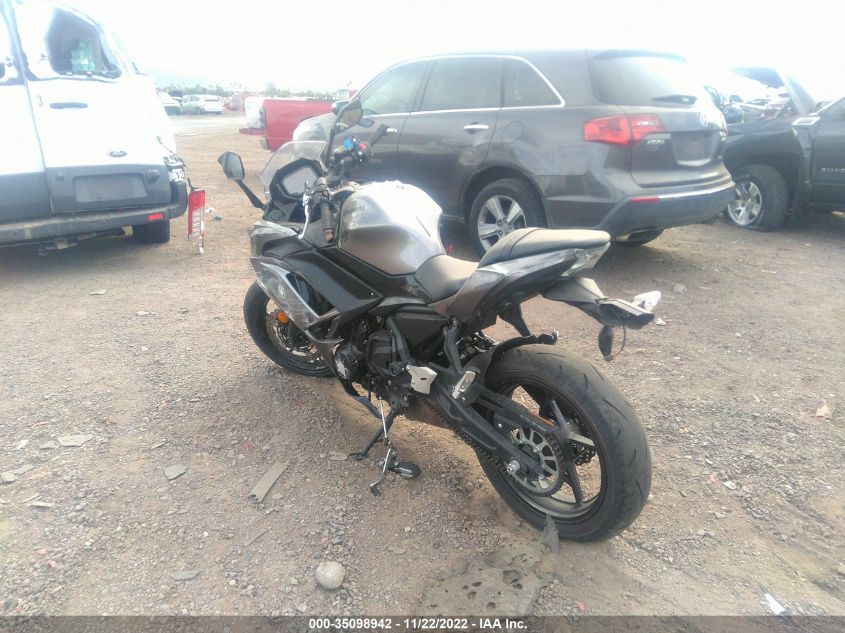 2021 KAWASAKI EX650 M ML5EXEM17MDA26706