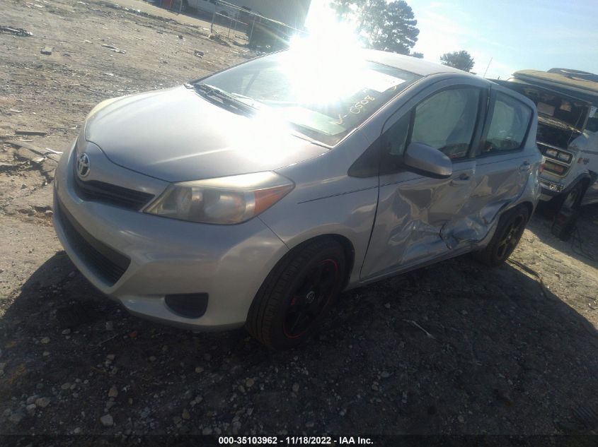 2013 TOYOTA YARIS LE JTDKTUD38DD550508