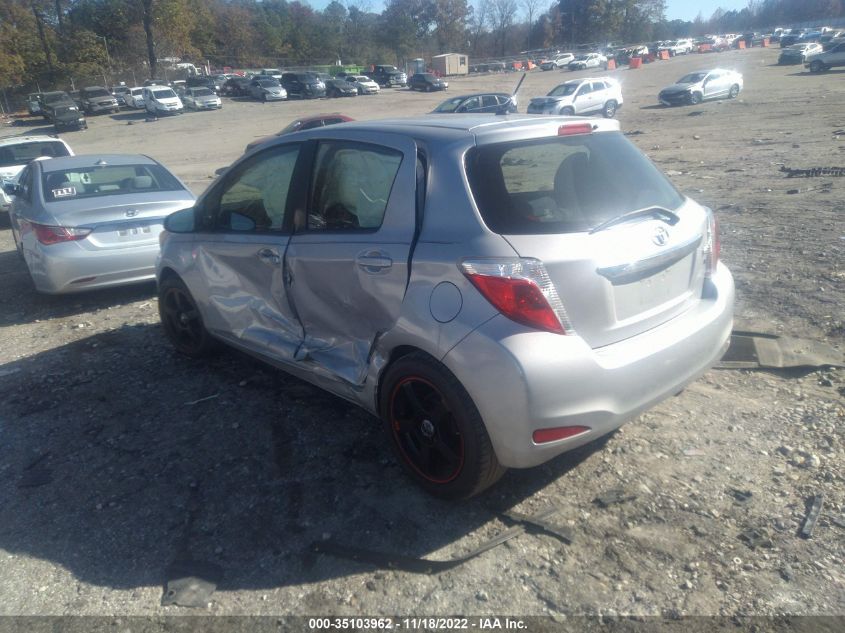 2013 TOYOTA YARIS LE JTDKTUD38DD550508