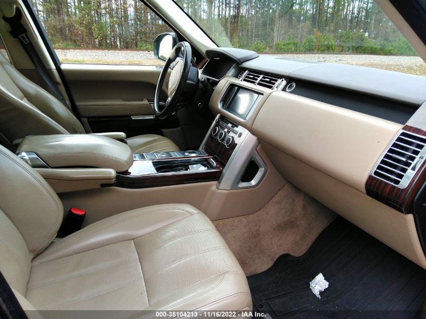 2015 LAND ROVER RANGE ROVER HSE SALGS2VF6FA208185