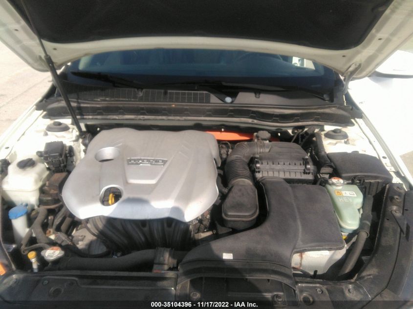 2013 KIA OPTIMA HYBRID LX KNAGM4AD2D5047371