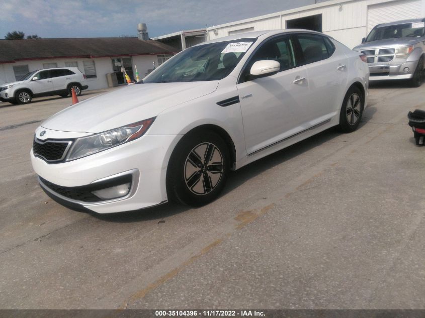 2013 KIA OPTIMA HYBRID LX KNAGM4AD2D5047371