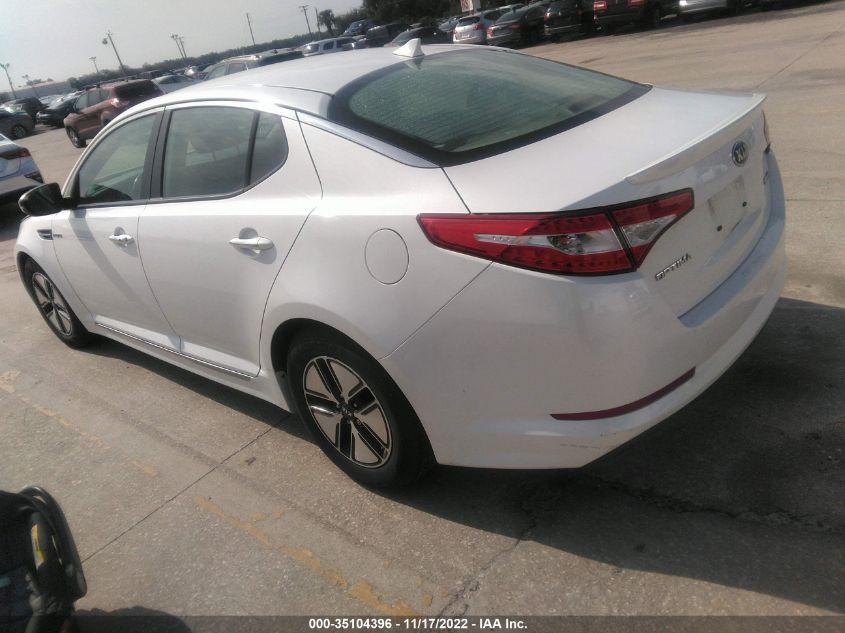 2013 KIA OPTIMA HYBRID LX KNAGM4AD2D5047371
