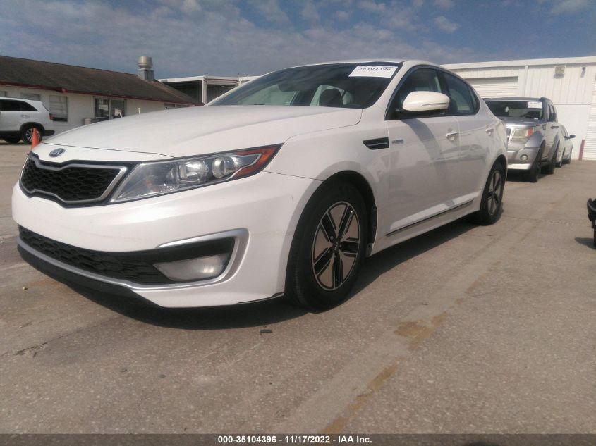 2013 KIA OPTIMA HYBRID LX KNAGM4AD2D5047371