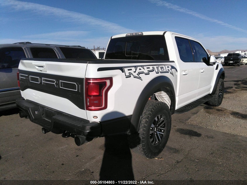 VIN 1FTFW1RG0LFA14934 2020 FORD F-150 RAPTOR