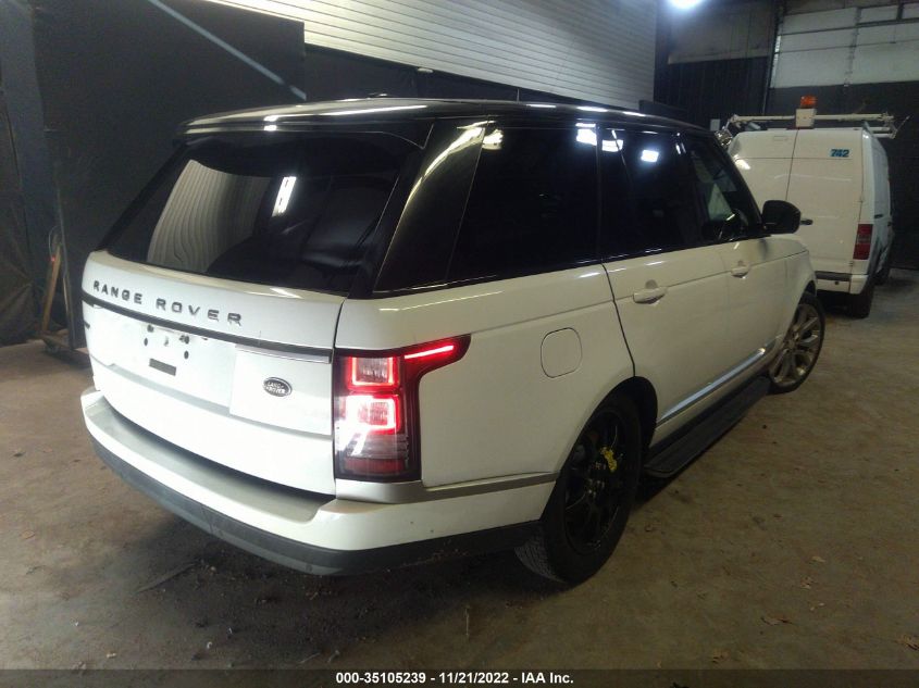 2014 LAND ROVER RANGE ROVER SUPERCHARGED SALGS2EFXEA152525