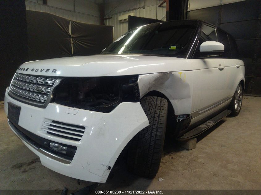 2014 LAND ROVER RANGE ROVER SUPERCHARGED SALGS2EFXEA152525