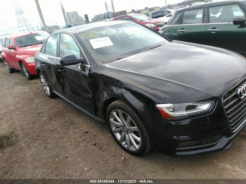 2014 AUDI A4 PREMIUM WAUBFAFL7EN016735