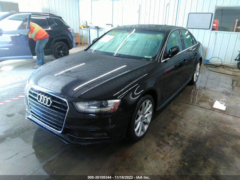 2014 AUDI A4 PREMIUM WAUBFAFL7EN016735