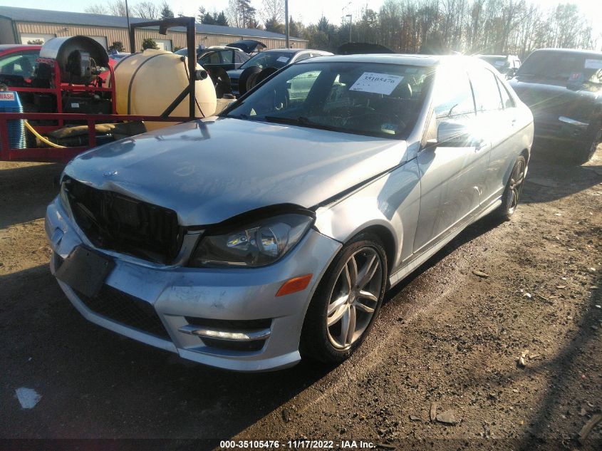 2013 MERCEDES-BENZ C-CLASS C 300 WDDGF8AB2DR254568