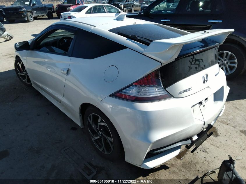 2016 HONDA CR-Z EX/EX-L JHMZF1C62GS000994