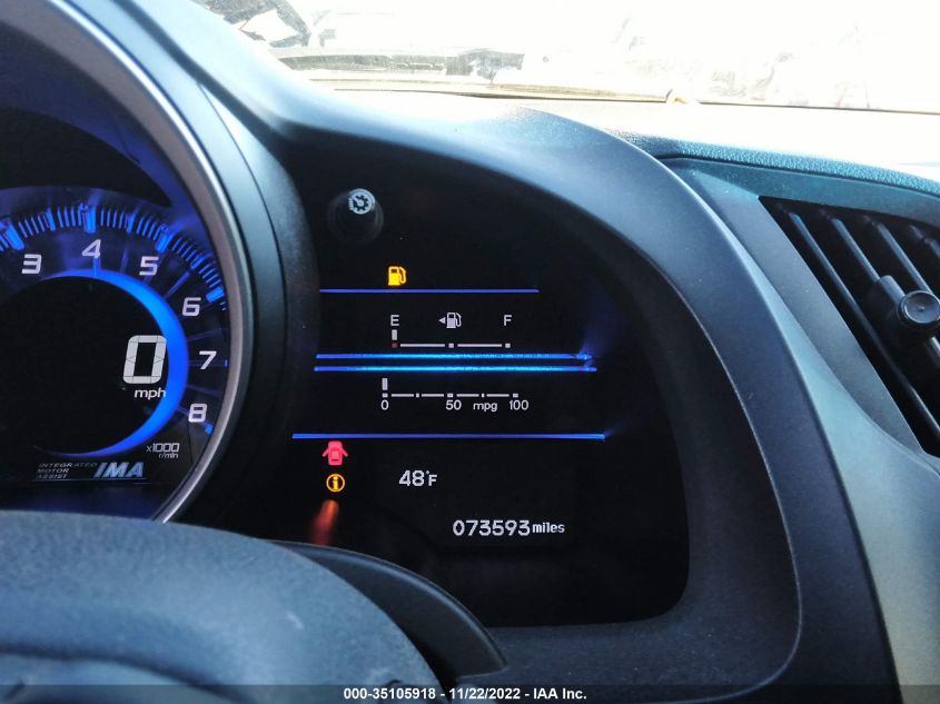 2016 HONDA CR-Z EX/EX-L JHMZF1C62GS000994