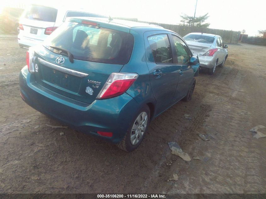 2013 TOYOTA YARIS L/LE/SE JTDKTUD37DD563962