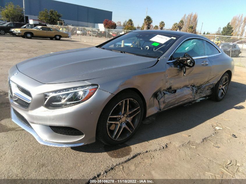 2015 MERCEDES-BENZ S-CLASS S 550 - WDDXJ8FB8FA006821