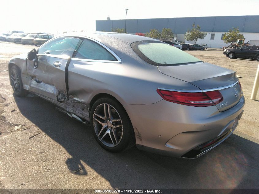 2015 MERCEDES-BENZ S-CLASS S 550 - WDDXJ8FB8FA006821