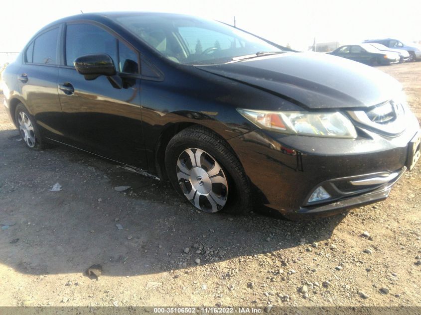 2014 HONDA CIVIC HYBRID 19XFB4F28EE201857