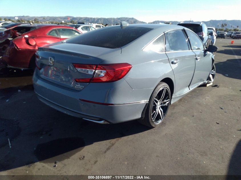 VIN 1HGCV3F91NA022128 2022 HONDA ACCORD HYBRID TOURING