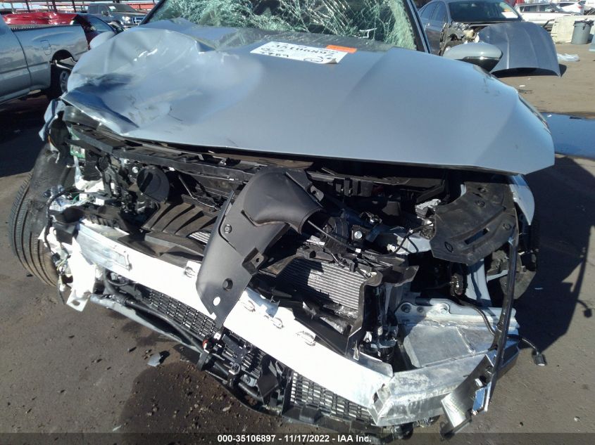 VIN 1HGCV3F91NA022128 2022 HONDA ACCORD HYBRID TOURING