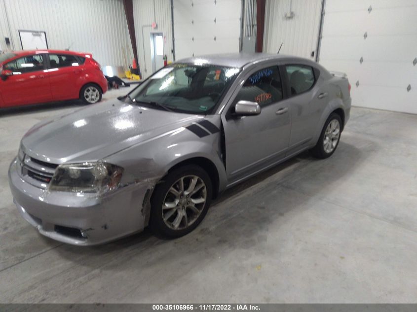 2014 DODGE AVENGER R/T 1C3CDZBG8EN195540