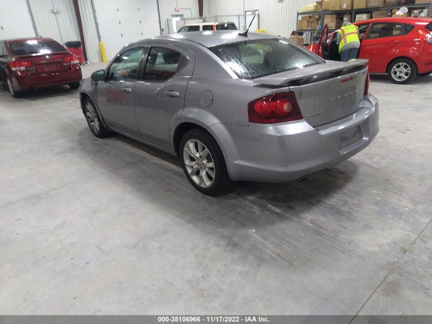2014 DODGE AVENGER R/T 1C3CDZBG8EN195540