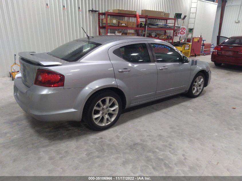 2014 DODGE AVENGER R/T 1C3CDZBG8EN195540