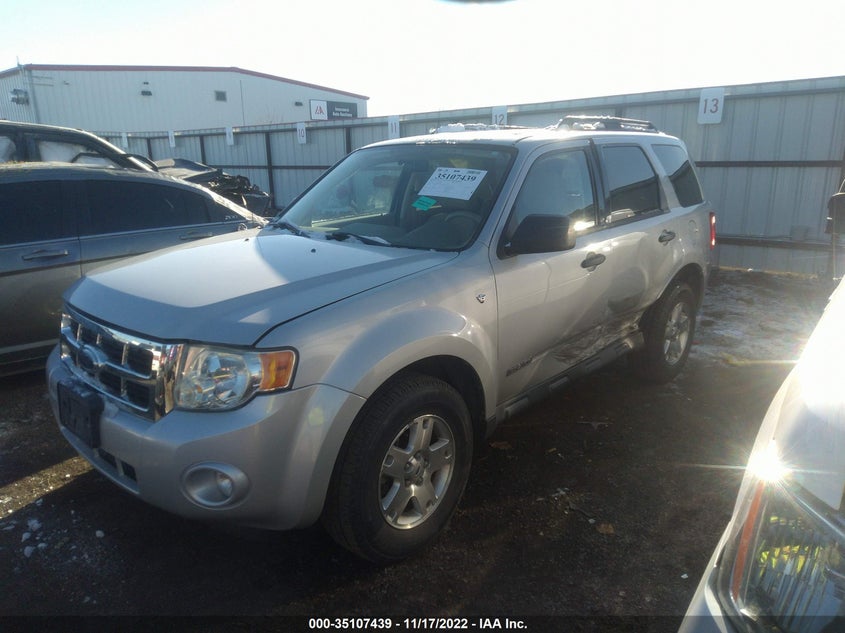 2008 FORD ESCAPE VIN: 1FMCU93118KB68431