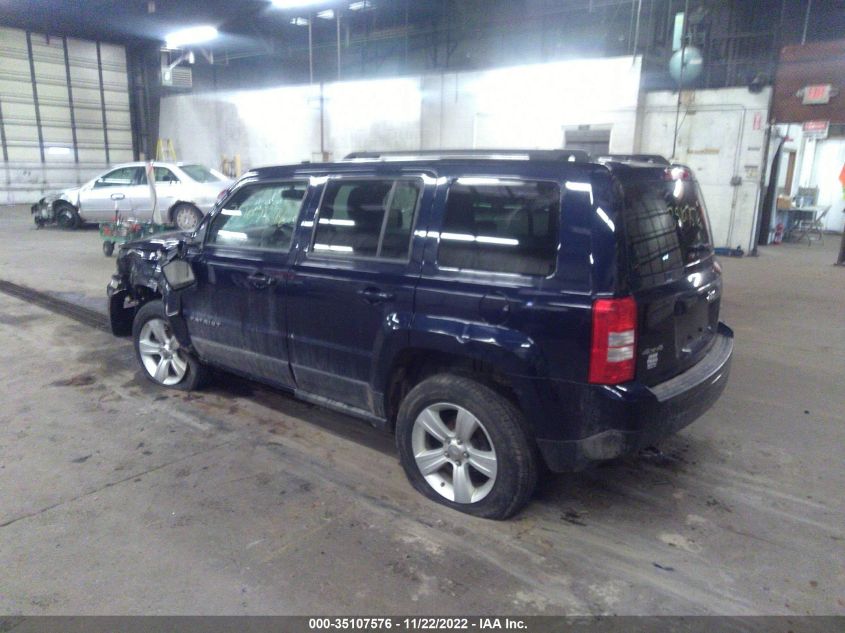 2015 JEEP PATRIOT LATITUDE 1C4NJRFB2FD258876