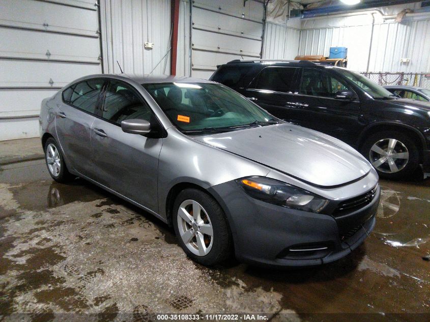 Lot #2541532820 2016 DODGE DART SXT salvage car