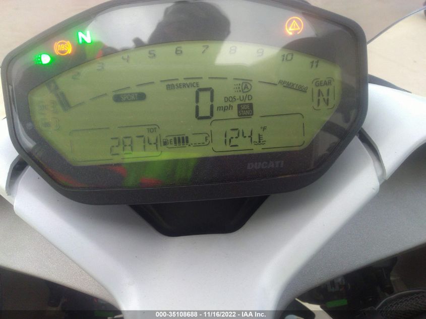 2020 DUCATI SUPERSPORT ZDMVABDSXLB008758