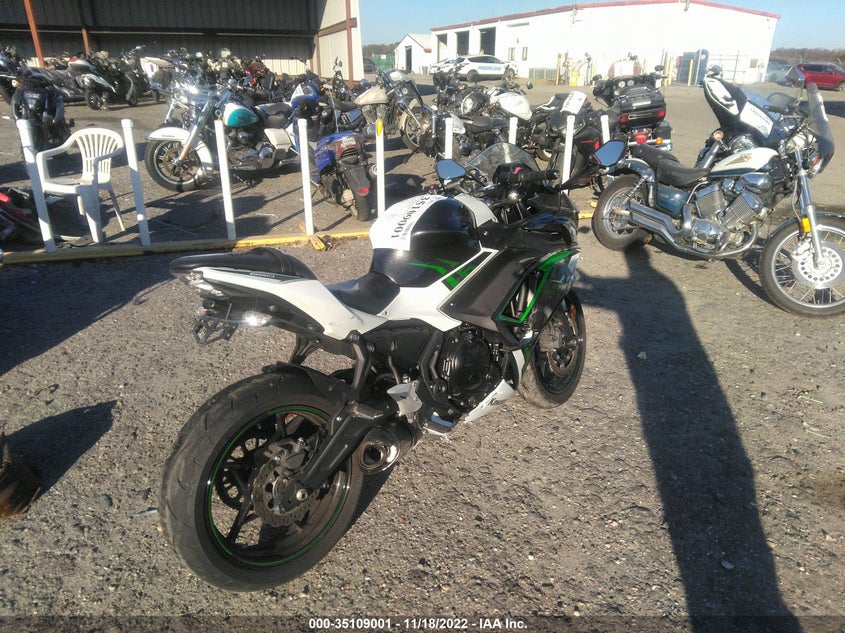 VIN ML5EXEN15NDA65052 2022 KAWASAKI EX650 N