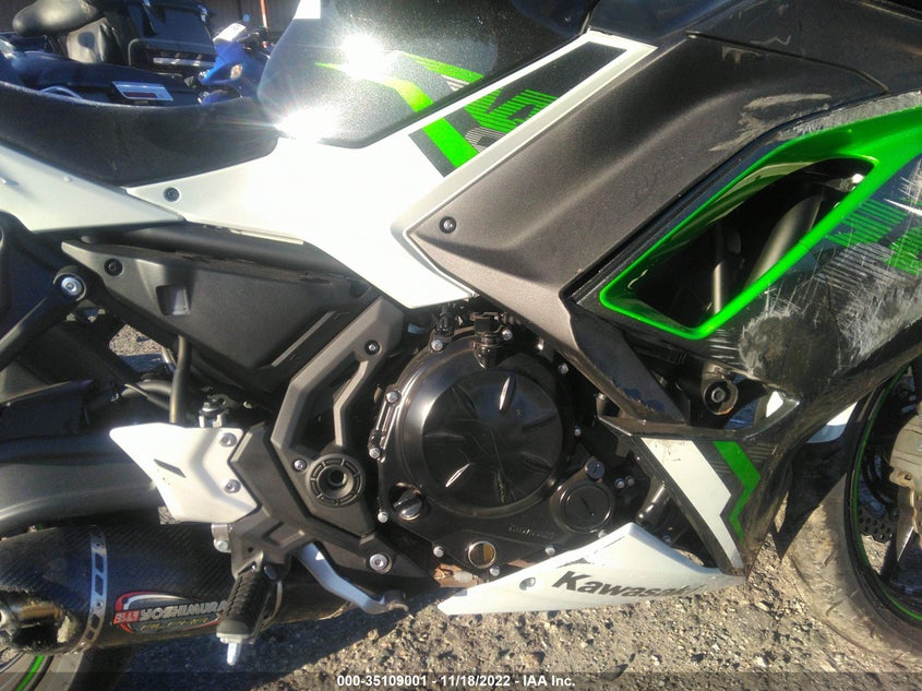 VIN ML5EXEN15NDA65052 2022 KAWASAKI EX650 N