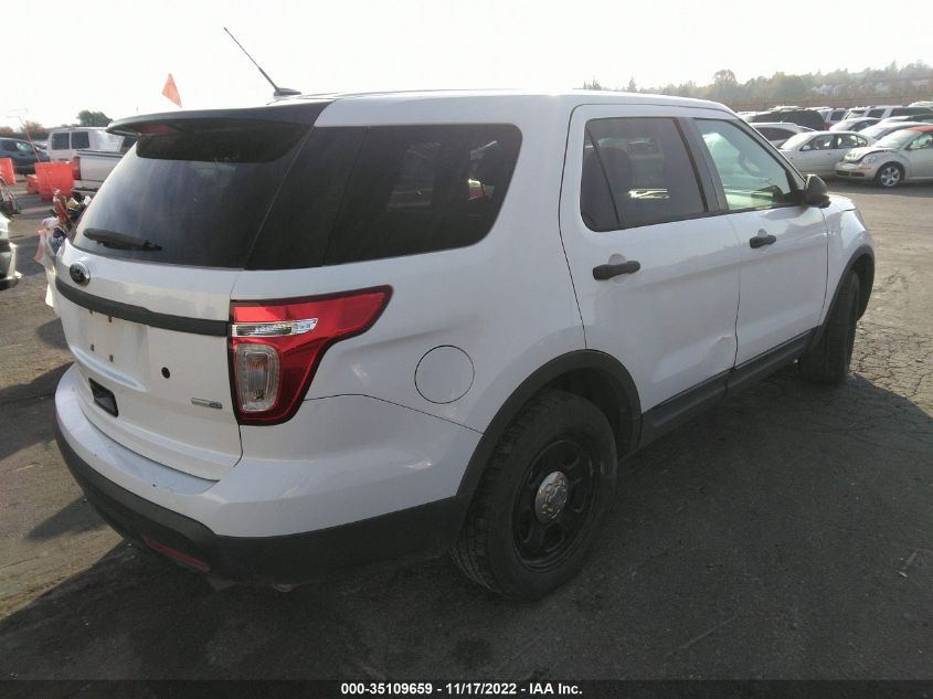 2013 FORD UTILITY POLICE 1FM5K8AR8DGA31310