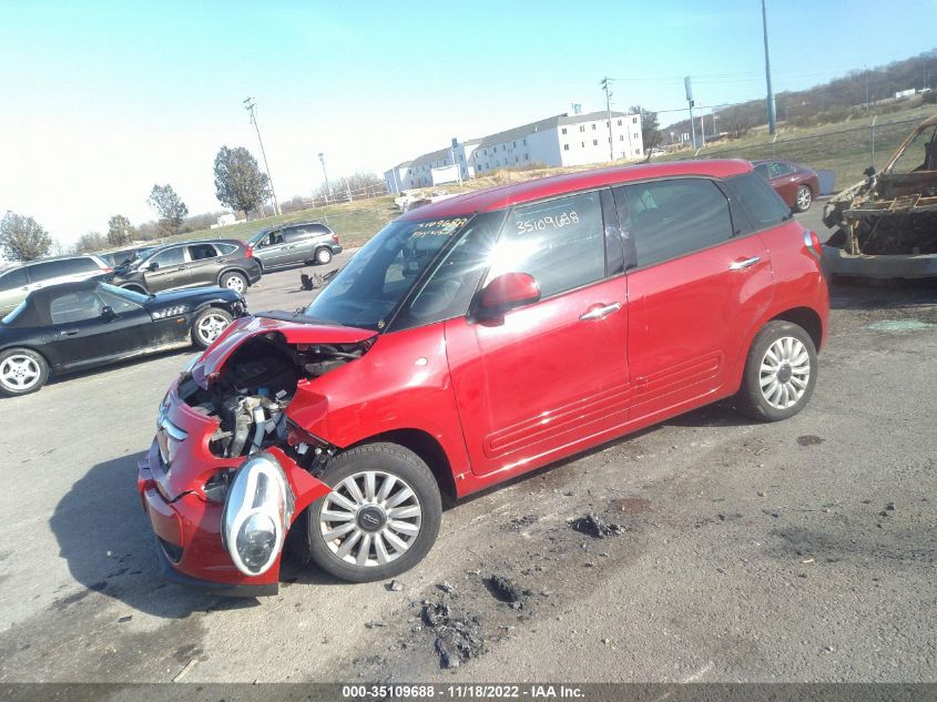 2014 FIAT 500L EASY ZFBCFABH7EZ000443