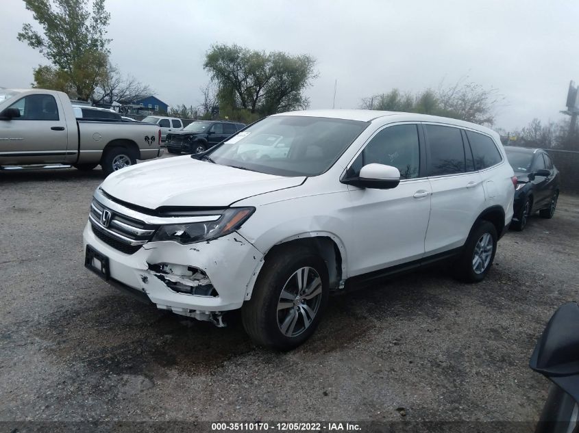 2018 HONDA PILOT EX 5FNYF6H31JB040948