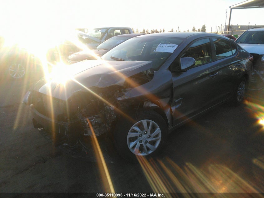 2020 HYUNDAI ELANTRA VIN: KMHD74LF5LU899645