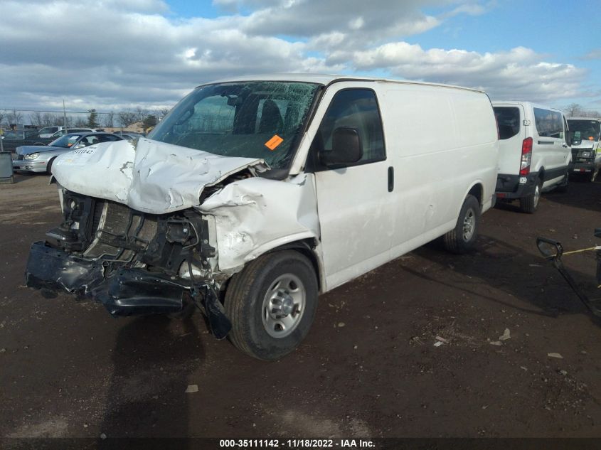 2016 CHEVROLET EXPRESS CARGO VAN - 1GCWGAFF6G1202563
