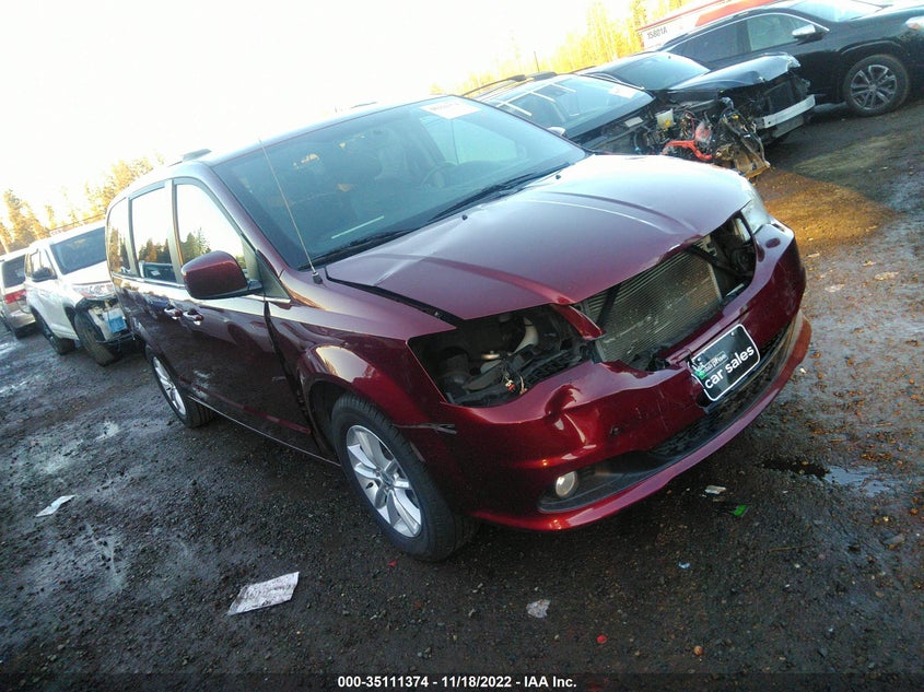 VIN 2C4RDGCG5KR748331 2019 DODGE GRAND CARAVAN SXT