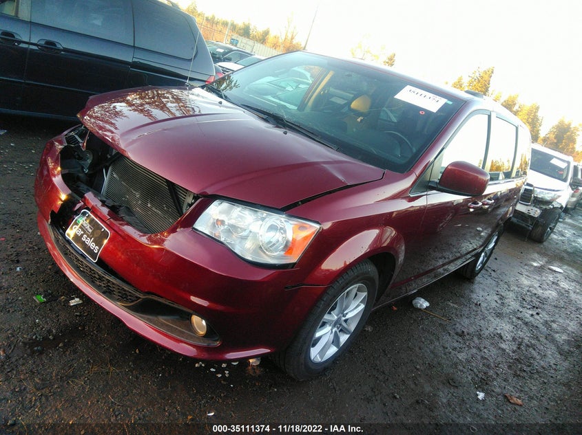 VIN 2C4RDGCG5KR748331 2019 DODGE GRAND CARAVAN SXT