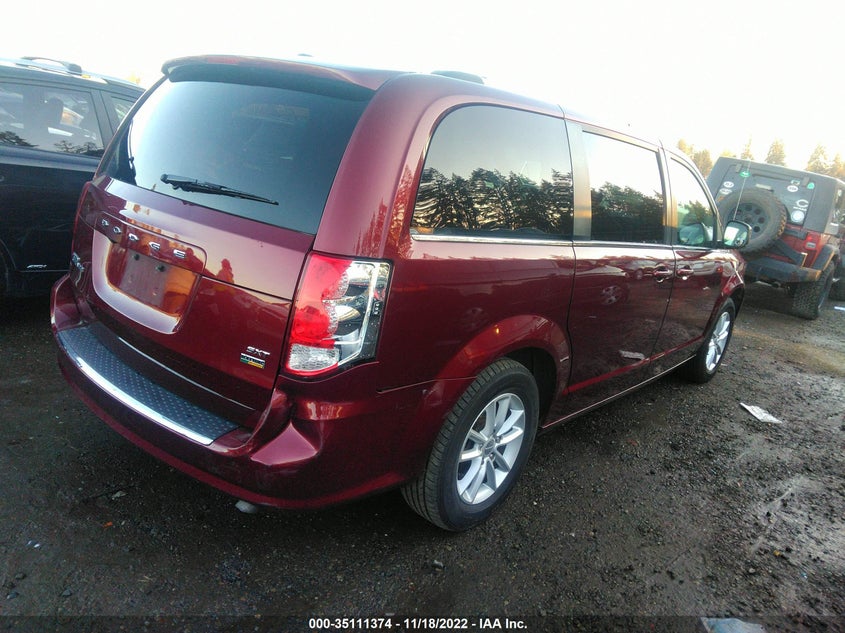VIN 2C4RDGCG5KR748331 2019 DODGE GRAND CARAVAN SXT