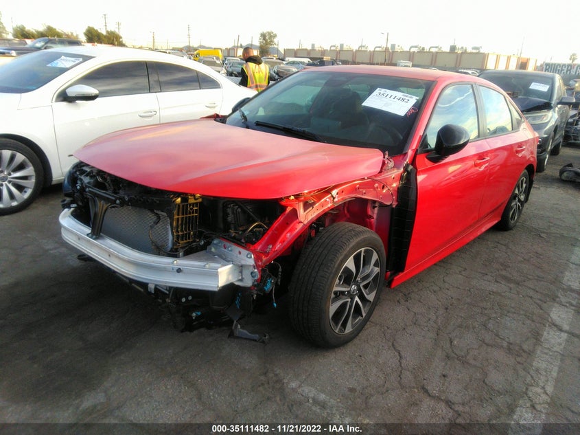 VIN 2HGFE2F55NH597953 2022 HONDA CIVIC SEDAN SPORT