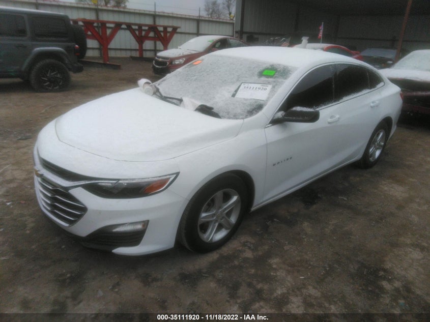 VIN 1G1ZB5STXKF227274 2019 CHEVROLET MALIBU LS