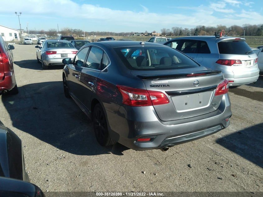 VIN 3N1AB7AP5JY233580 2018 NISSAN SENTRA SR