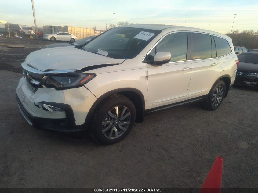 VIN 5FNYF5H54KB005432 2019 HONDA PILOT EX-L