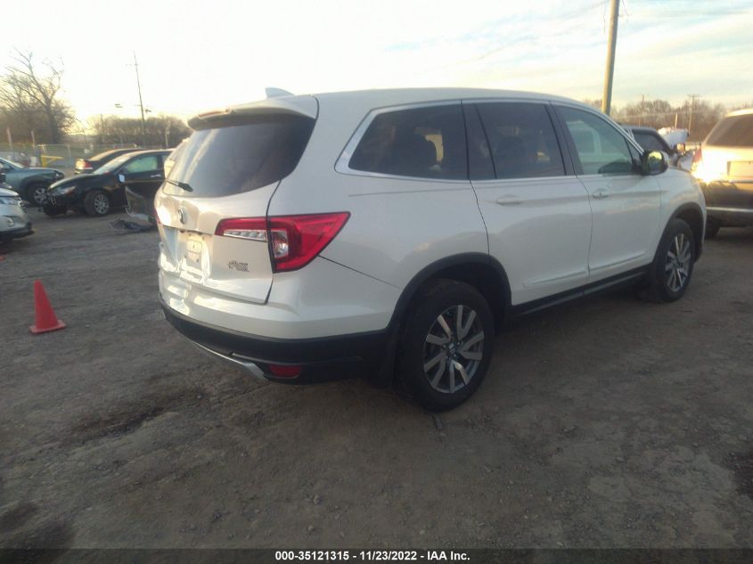 VIN 5FNYF5H54KB005432 2019 HONDA PILOT EX-L
