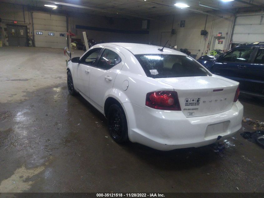 2014 DODGE AVENGER SE 1C3CDZAB8EN215582