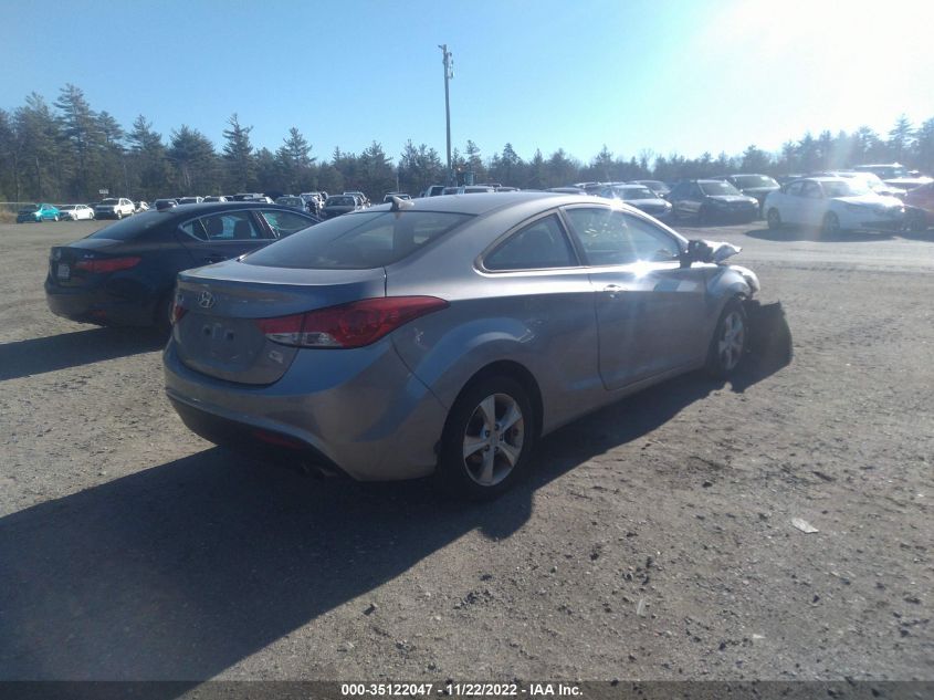 2013 HYUNDAI ELANTRA COUPE GS PZEV KMHDH6AE1DU016371