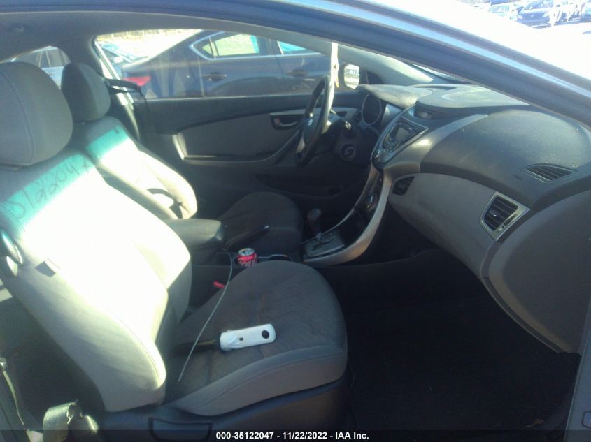 2013 HYUNDAI ELANTRA COUPE GS PZEV KMHDH6AE1DU016371