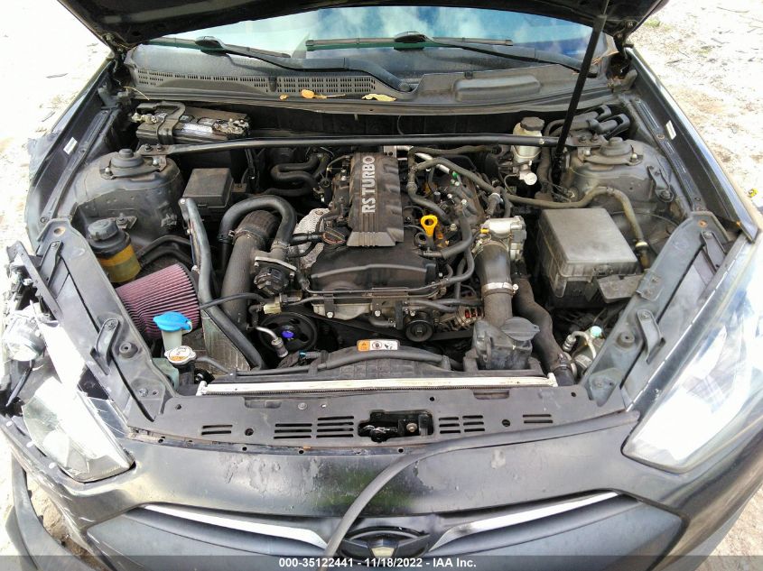 2013 HYUNDAI GENESIS COUPE 2.0T PREMIUM KMHHT6KD3DU112363