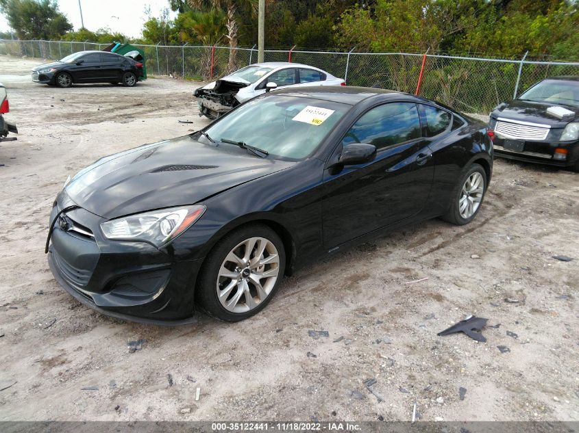2013 HYUNDAI GENESIS COUPE 2.0T PREMIUM KMHHT6KD3DU112363
